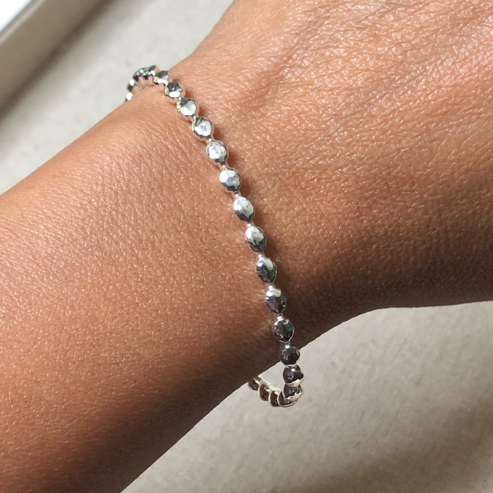 Stella & Dot Silver Netta Cuff